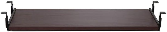 Lorell Mahogany Laminate Keyboard Tray