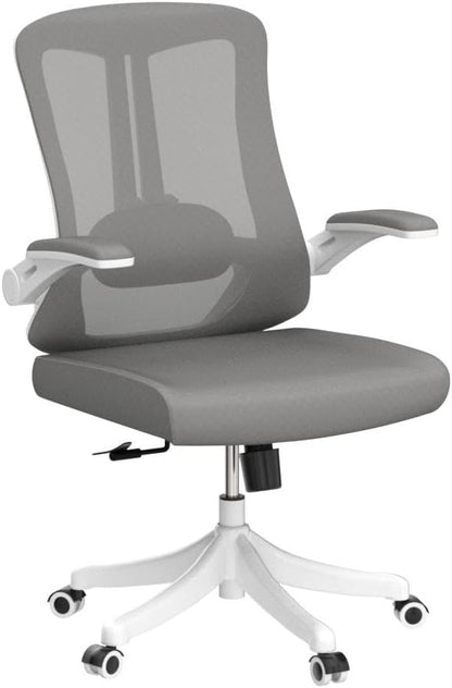 balmstar Ergonomic Office Chair Desk Chair - Mesh Computer Chair with 360° Swivel Wheels, Adjustable 90-130° Recline & Lumbar Support for Home Office, Supports up to 350lbs