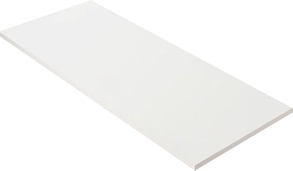 Kaboon 60x20 inches Tabletop, Solid One-Piece Desktop for Sit Stand Desk, Double Desks, L Desk DIY,Wood Countertop Home or Commercial Use,1 inch Thick, White, 20" D x 59.1" W