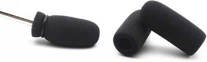 10 Pack Soft Mic Foam Covers Windscreens for David Clark M-4/M-7 Lightspeed Aviation Headsets Microphone