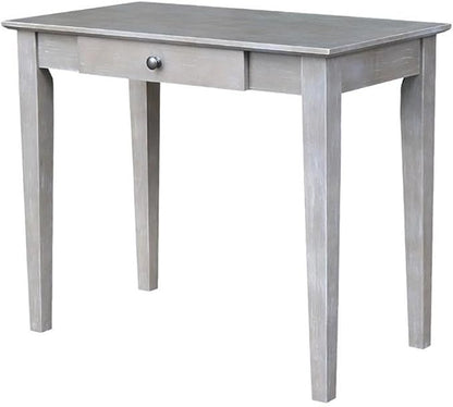 International Concepts Writing Desk, Washed Gray Taupe