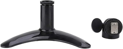 ASHATA Monitor Holder Stand, Desktop Computer Black Monitor Holder,Universal PC Accessories,ABS + Metal Material,Light Weight,for Small LCD Monitors from 7 to 11.6 Inch.