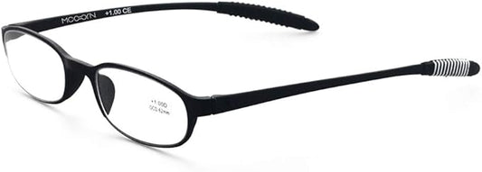 Lightweight Reading Glasses,Flexible(Memory Plastic) Readers, Men and Women