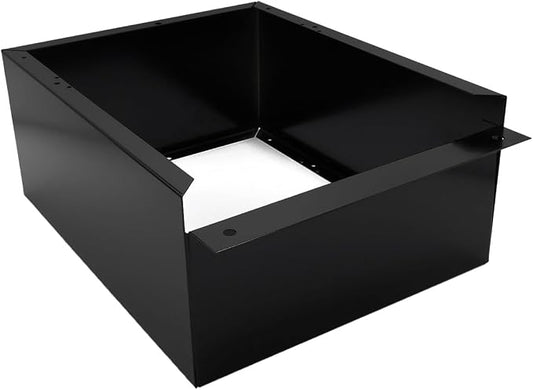Bisley High Plinth Base for MultiDrawer Cabinet | For Use with 6, 8, + 10 Drawer Units, Powder-Coated Steel, Adds 4.75" Height