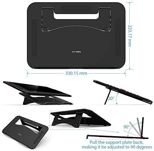 15.6" Drawing Tablet with Screen XPPen Artist 15.6 Pro Tilt Support Graphics Tablet Full-Laminated Red Dial (120% sRGB) Drawing Monitor Display 8192 Levels Pressure Sensitive & 8 Shortcut Keys