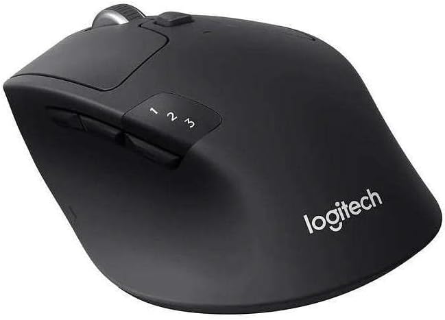 Logitech M720 Precision Pro Wireless & Bluetooth Mouse, 1000 DPI Optical Mouse, Hyper-Fast Scrolling Dual-Connectivity for Multi-Devices 910-005592 (Renewed)