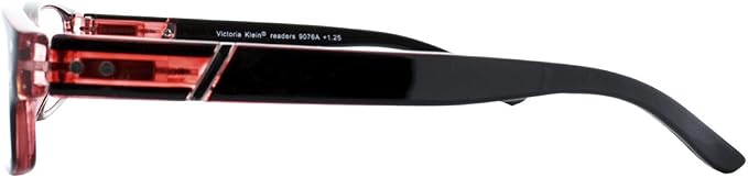 SAV Eyewear (Select-A-Vision) Victoria Klein Fashion Round Reading Glasses 9076 Red, 1.75