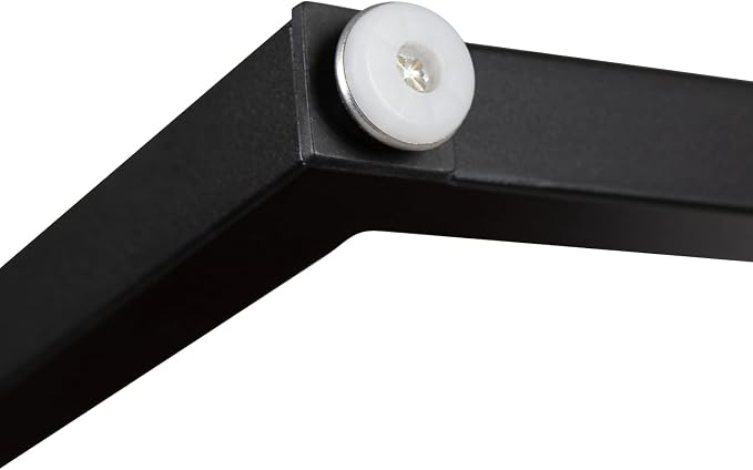 Flash Furniture Tiverton Industrial Modern Desk-Mahogany/Black Commercial Grade Computer Desk-47" Sturdy Home Office Desk-Writing Desk