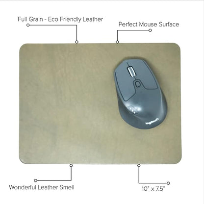 Mousepad - Mousepad - Made with full grain leather