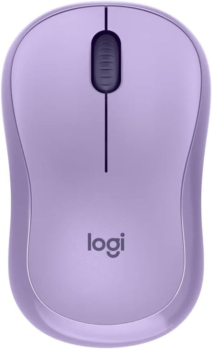 Logitech Silent Wireless Mouse, Purple (Renewed)