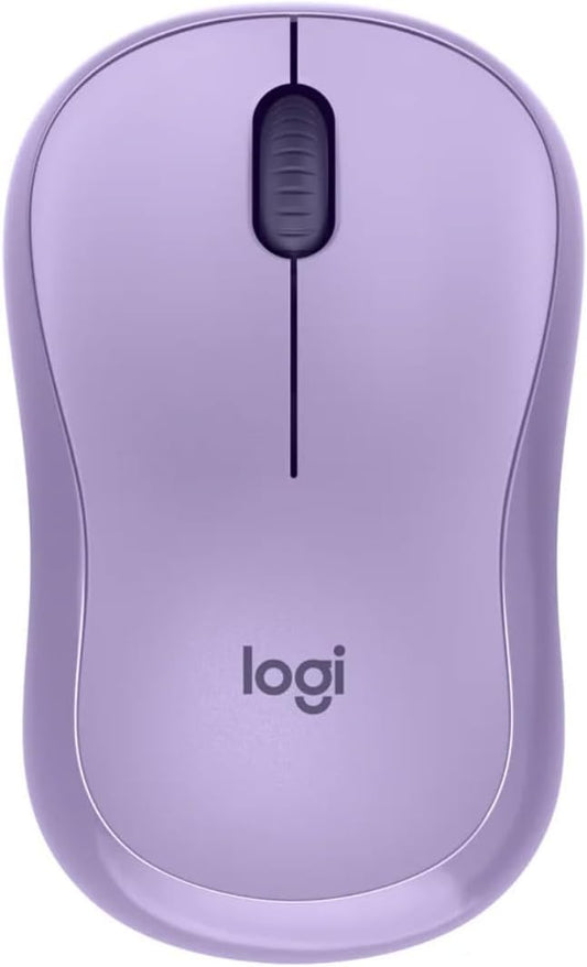 Logitech Silent Wireless Mouse, Purple (Renewed)