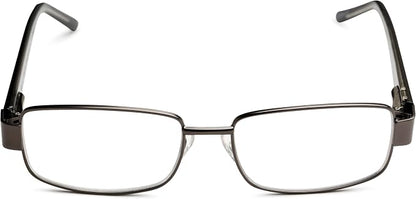 Foster Grant mens Wes Multifocus Reading Glasses Rectangular Reading Glasses