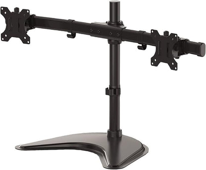 Fellowes 8043701 Professional Series Free Standing Computer Monitor Stand for 2 Monitors with Horizontal Monitor Arms, 27 Inch Monitor Capacity