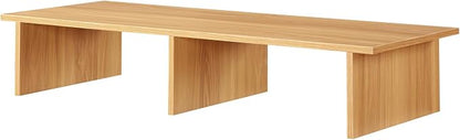 Convenience Concepts Designs2Go TV/Monitor Riser for TVs up to 46 Inches, Light Oak