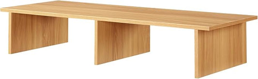 Convenience Concepts Designs2Go TV/Monitor Riser for TVs up to 46 Inches, Light Oak