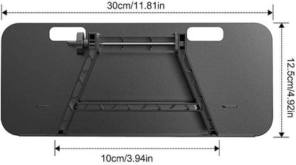 Bodur Top TV Monitor Shelf - Multifunctional Headboard Cable Box Holder , Ideal for Behind Computer, DVD Player and Television Screen Stand Mount with Shelves & Shield Pro Attachment