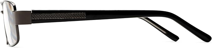 Foster Grant mens Wes Multifocus Reading Glasses Rectangular Reading Glasses