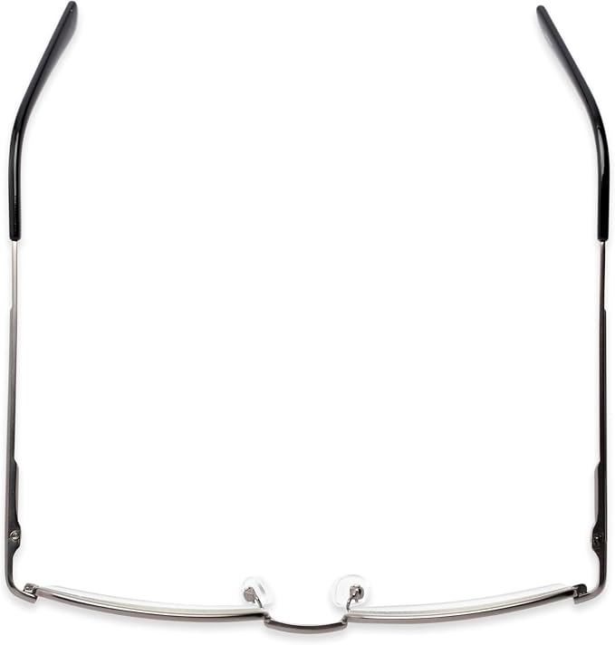 Readers Readers.com Reading Glasses: The Dash Blue Light, Metal rectangle Style for Men and Women