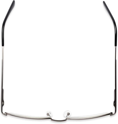 Readers Readers.com Reading Glasses: The Dash Blue Light, Metal rectangle Style for Men and Women