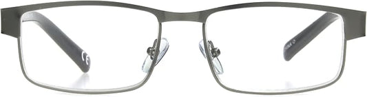 Foster Grant Men's Leo Square Reading Glasses