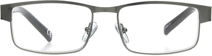 Foster Grant Men's Leo Square Reading Glasses