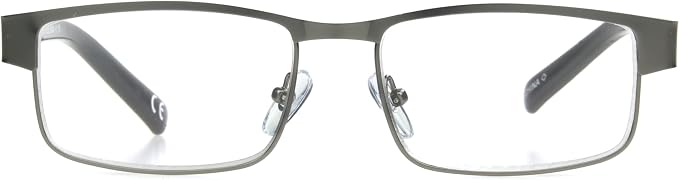 Foster Grant Men's Leo Square Reading Glasses