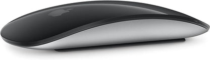 Apple Magic Mouse  (Wireless, Rechargable) - Black Multi-Touch Surface (Renewed)