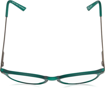 Foster Grant unisex-adult Mckay Multifocus Reading Glasses Round reading-glasses