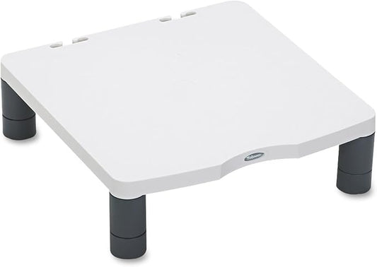 Fellowes 91712 Monitor Riser, Adjustable,13-1/8-Inch x13-1/2-Inch x2-Inch -4-Inch , PM/Graphite