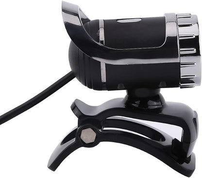 ZJchao Pro Webcam USB 2.0 12M, Audio & Video Accessories Anti-Haarausfall Pixels Clip-on Web Camera 360° Rotating Built-in Microphone for PC Widescreen Video Calling Desktop