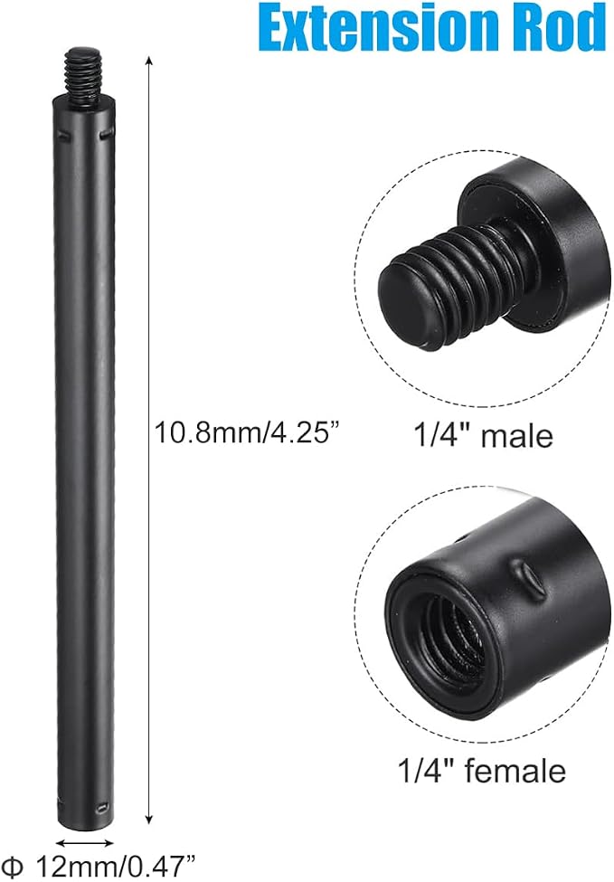 Webcam Stand, 22 Inch Height Adjustable Webcam Mount Computer Camera Stand for Desk Web Cam Stands Arm Holder for Logitech webcams C920 C922 C925e C922x C930e C930 C615 Brio