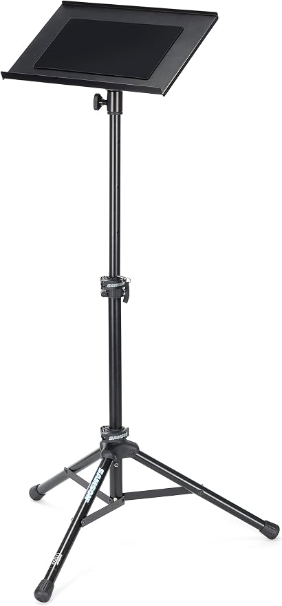SAMSON LTS50 Adjustable Laptop Stand – Portable Tripod Stand for Laptop Computers, DJs, Musicians, Producers & Content Creators