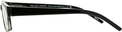 Foster Grant Men's Sloan Square Reading Glasses