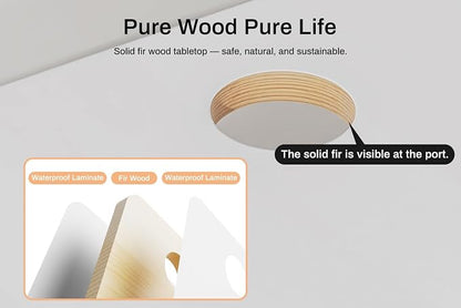 EcoZen Standing Desk Electric Height Adjustable Desk 55 x 33.5 Inches L Shaped Sit Stand up Desk, Computer Home Office Desk Memory Preset with Two-Piece Fir Wood Desktop (White, 55 * 33.5 Inch)