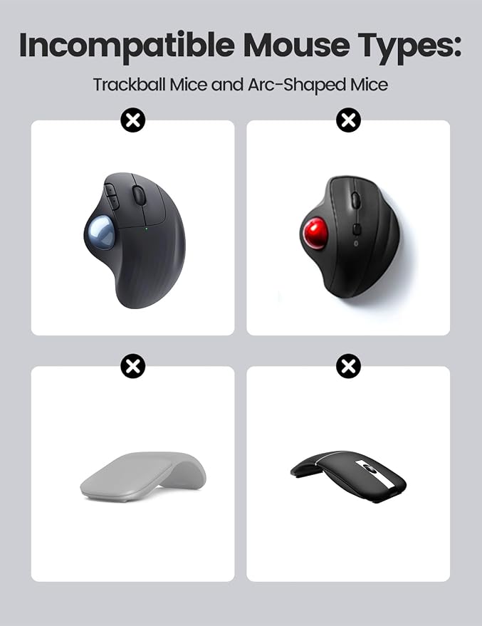 Vaydeer Undetectable Mouse Mover, Air 3 Mouse Jiggler with Adjustable Timer | Ultra-Slim Design, 4 Adjustable Intervals, Quiet Driver-Free Setup