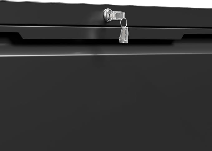 2 Drawer Lateral Metal File Cabinet, Home Office Storage Filing Cabinet with Hanging Bars & Keys, Compatible with Legal Letter A4 F4 Size Hanging Folders,Black,Require Assembly