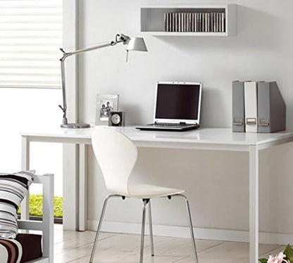 SogesHome 63 inches Computer Desk Office Desk Gaming Desk PC Desk Coner Computer Table Writing Table Workstation, for Home Office Use, White, AC3DW-160-SH