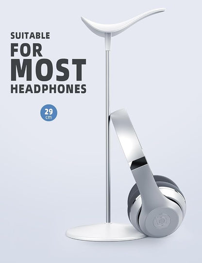 Lamicall Headphone Stand, Desktop Headset Holder - Desk Earphone Stand, for All Headsets Such as Airpods Max, HyperX Gaming Headphones, Beats/Sennheiser Music Headphones