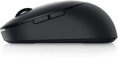 Dell MS5120W Mobile Pro Wireless Mouse – Wireless 2.4GHz, Bluetooth 5.0, Microsoft Swift Pair/Dell Pair (Windows 10 & 11 only), Optical LED Sensor - Black