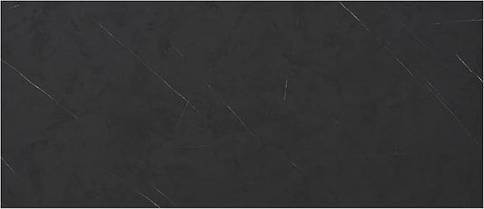 Kaboon 60x28 inches Tabletop, Solid One-Piece Desktop for Sit Stand Desk, Double Desks, L Desk DIY,Wood Countertop Home or Commercial Use,1 inch Thick, Could Atlas/Black Marble, 27.56" D x 59.1" W