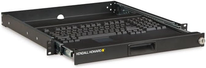 Kendall Howard 1U Rackmount 2-Post Keyboard Tray