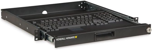 Kendall Howard 1U Rackmount 2-Post Keyboard Tray