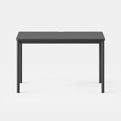 Branch Daily Desk - Functional at Home Office Desk with Effortless Assembly, Timeless Design, Rounded Corners, and Built-in Cable Notch - 48” W x 28.5” H x 24” D - Charcoal Work Table