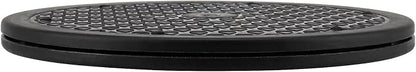 MUKCHAP 6PCS 10 Inch Rotating Swivel Stand, 360 Degree Black Bonsai Turntable with Steel Ball, Rotating Displaying Stand for Table Top, Monitor, Plant
