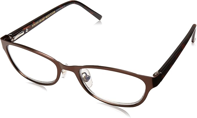 Foster Grant womens Charlsie Multifocus Reading Glasses Cat-Eye Reading Glasses