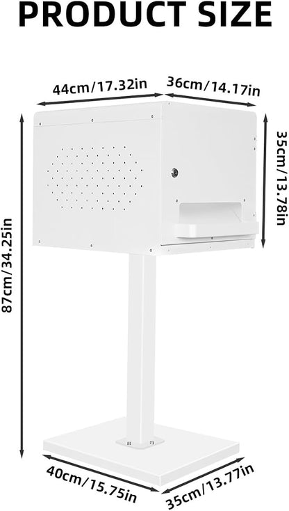 Photo Booth Printer Stand Cover Place Hide Printer for ds620, RX1-HS, QW410 or 525L(White, for QW410)