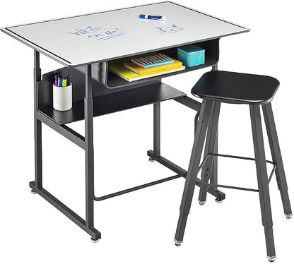 Safco Products 1209DE Alphabetter Desk, 36" x 24", Dry Erase