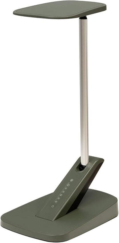 UltraBrite UDL0456-LGRN-DS LED Desk Lamp, 8.7”L X 6.2”W x 17.5"H, Green
