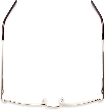 Readers Readers.com Reading Glasses: The Dash Blue Light, Metal rectangle Style for Men and Women