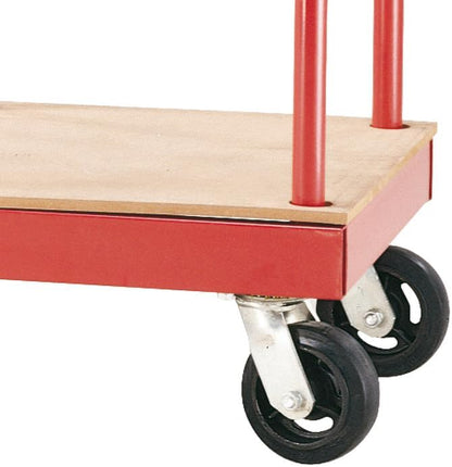 Heavy Duty Material Handling Lateral Parts Cart with End Caps, 2000 lb. Capacity
